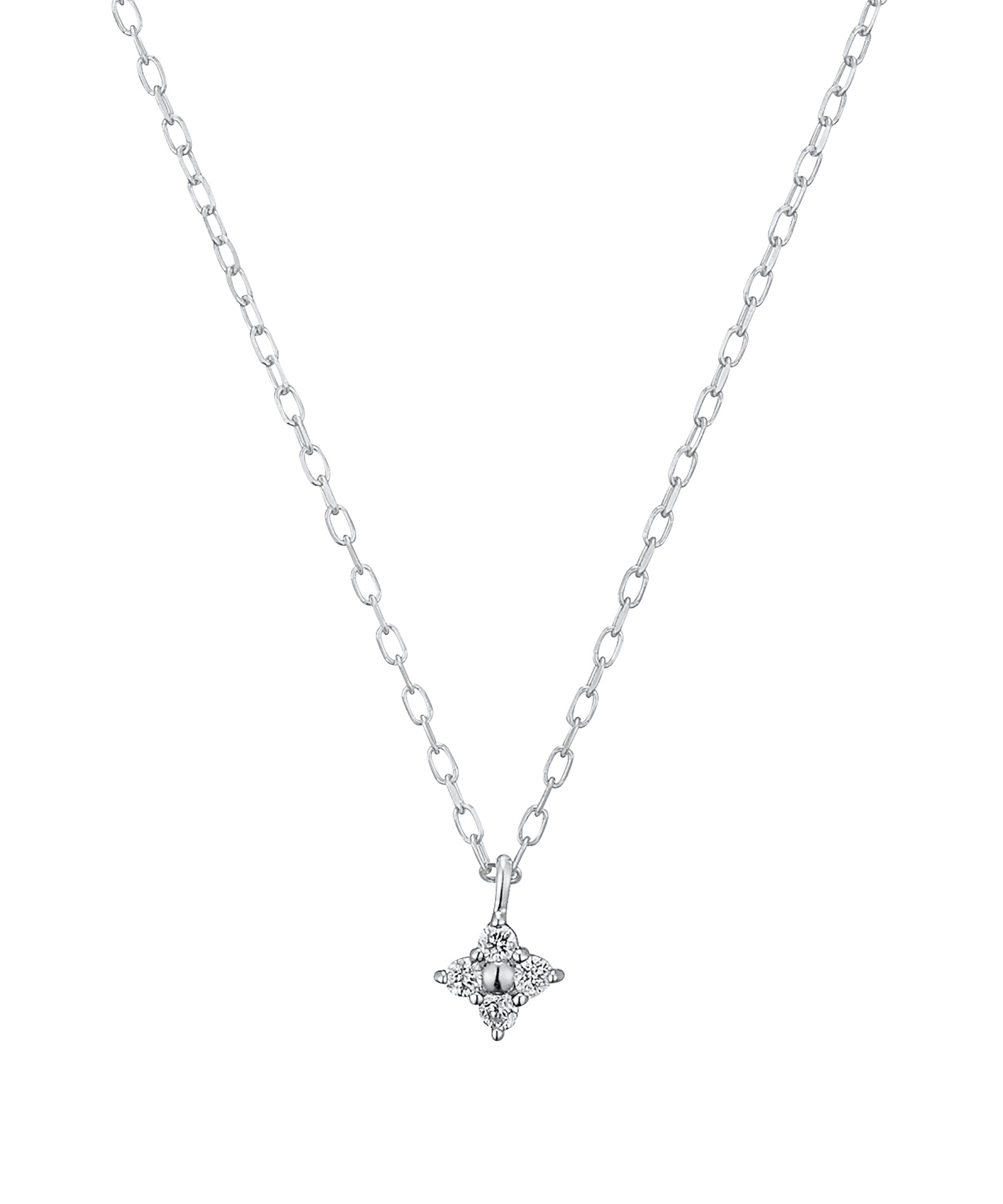 フェスタリアK10WGダイアモンドネックレス K10WG ダイヤモンド ネックレス|festaria Online Shop(フェスタ