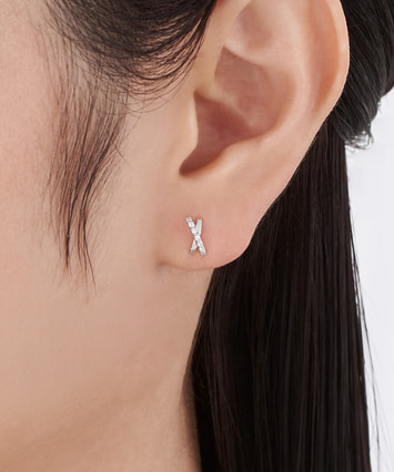 Pt900 ダイヤモンド ピアス|festaria Online Shop(フェスタリア