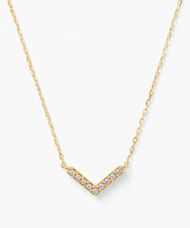 【WEB限定】K10YG ホワイトトパーズ ネックレス