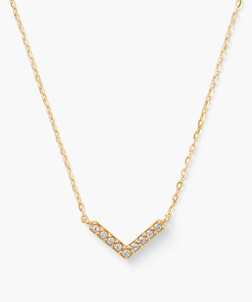 【WEB限定】K10YG ホワイトトパーズ ネックレス