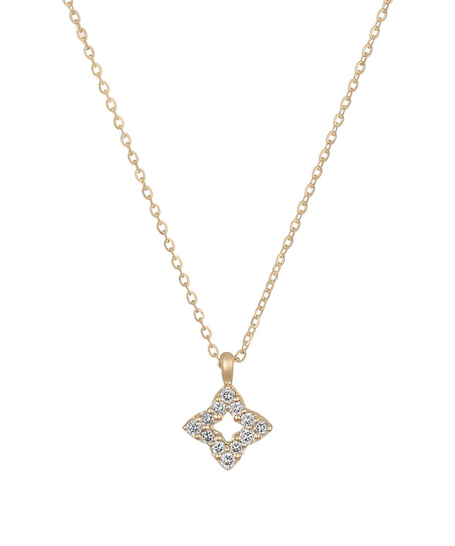 K18YG ダイヤモンド ネックレス