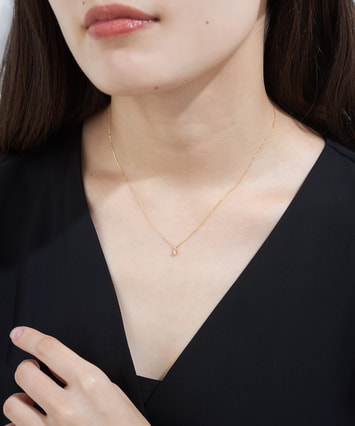 ビジュソフィア　K10YG ダイヤモンド ネックレス K10YG ダイヤモンド ネックレス|festaria Online Shop(フェスタ