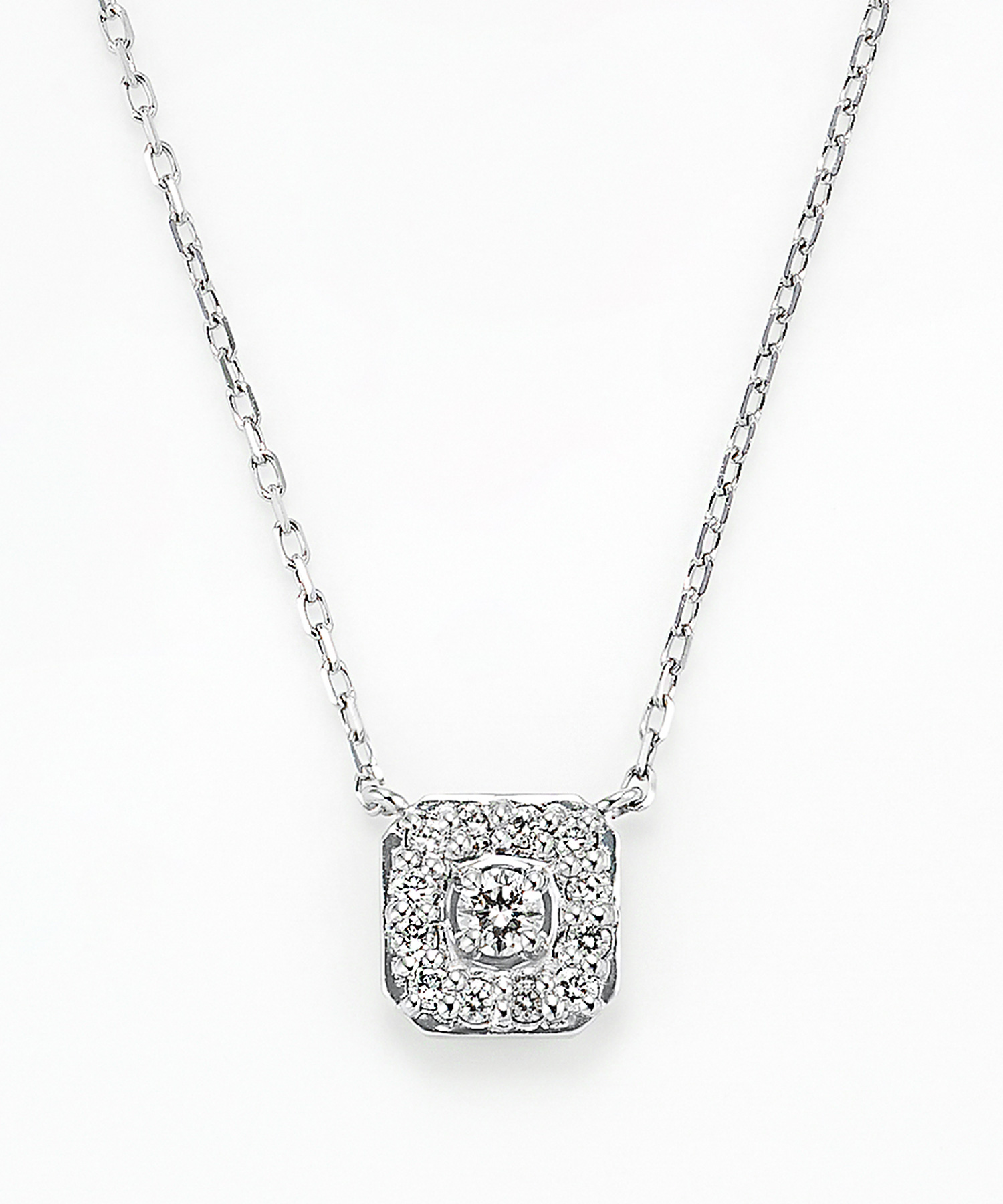 Pt950/850 ダイヤモンド ネックレス