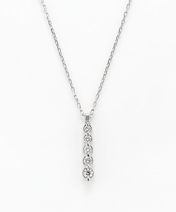 【月末セール】PT950/850ダイヤモンドラインネックレス0.33ct Pt950/850 ダイヤモンド ネックレス | festaria（フェスタリア）