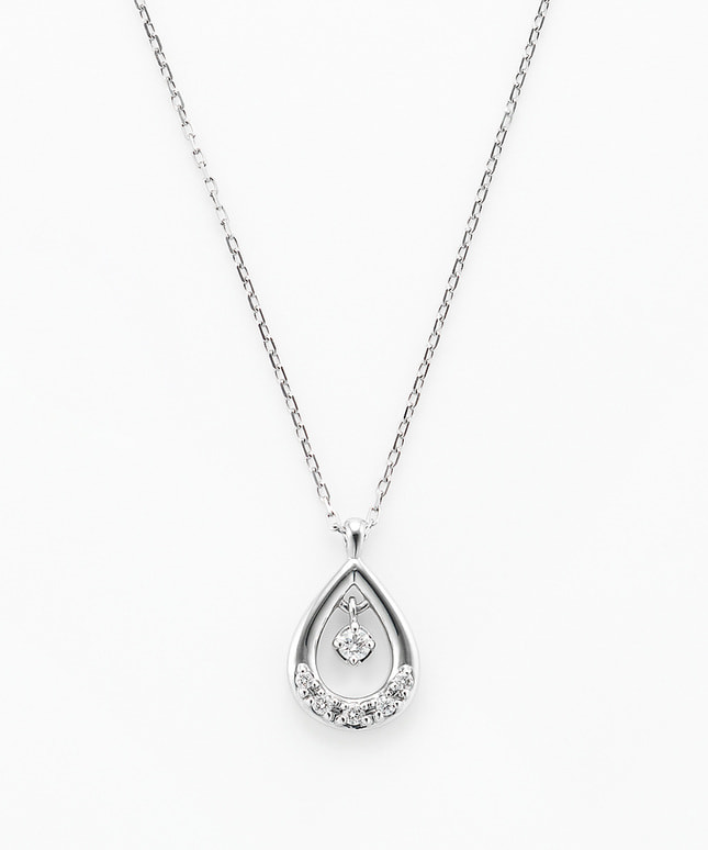 Pt950/850 ダイヤモンド ネックレス