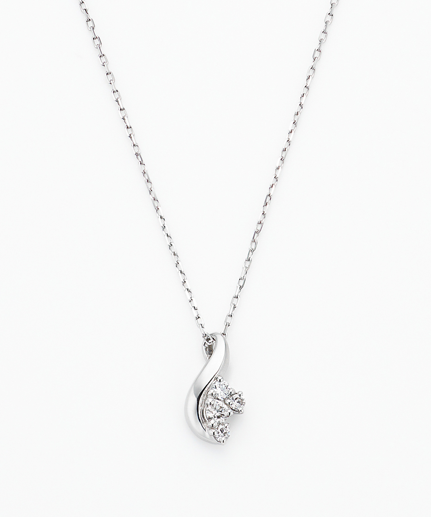 Pt950/850 ダイヤモンド ネックレス