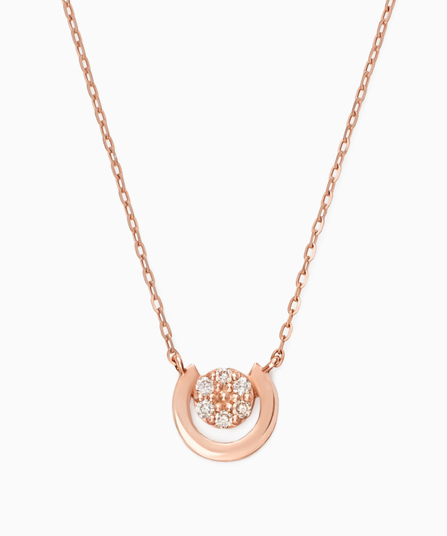 K10PG ダイヤモンド ネックレス