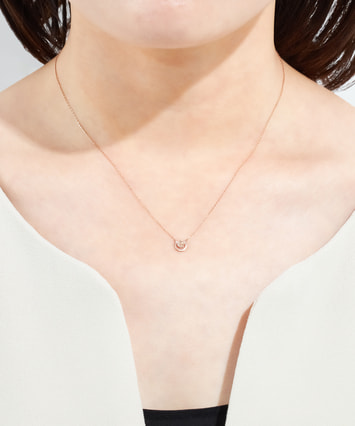 festaria K10PG ダイヤモンド ネックレス K10PG ダイヤモンド ネックレス|festaria Online Shop(フェスタ