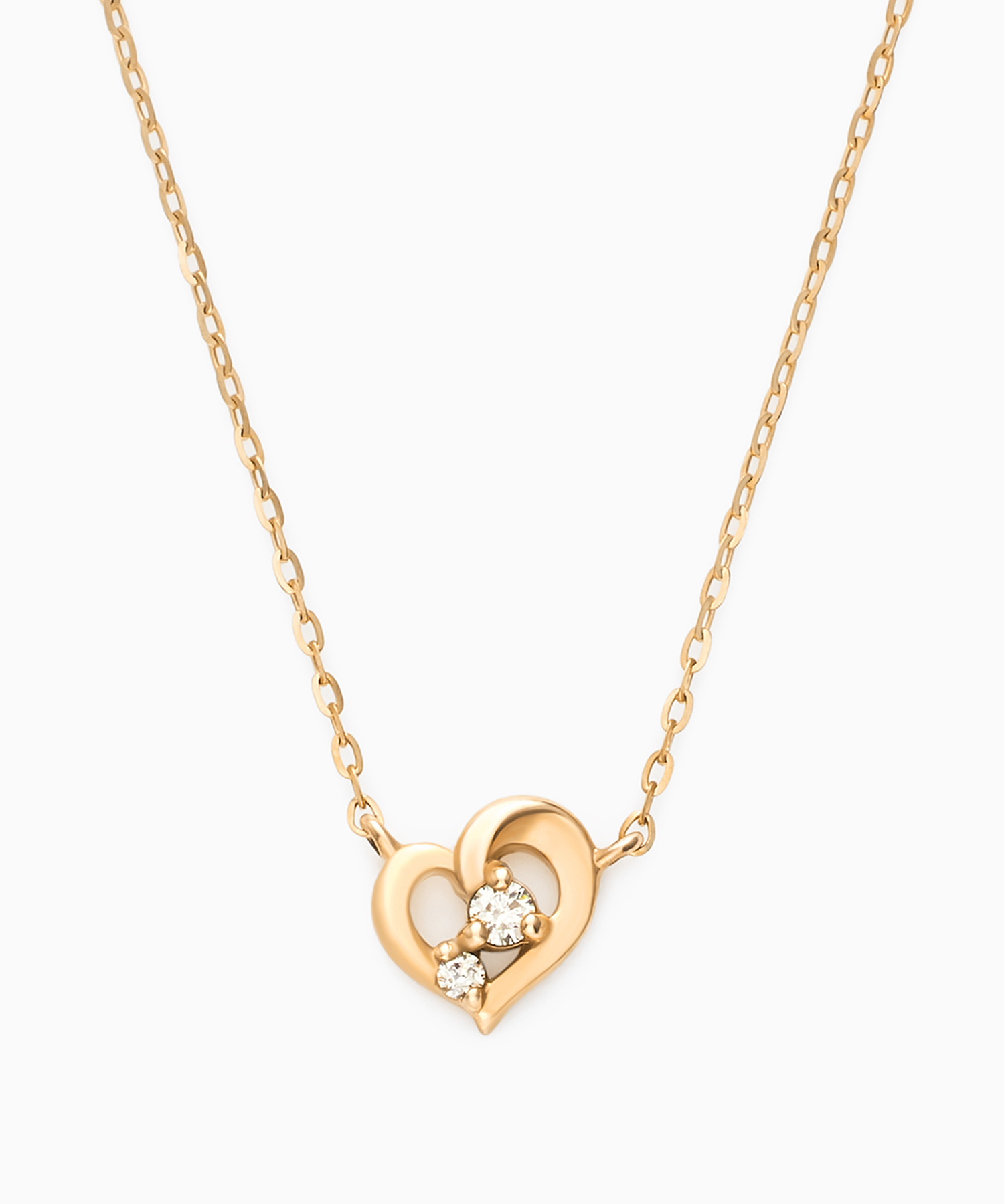 K10YG ダイヤモンド ネックレス