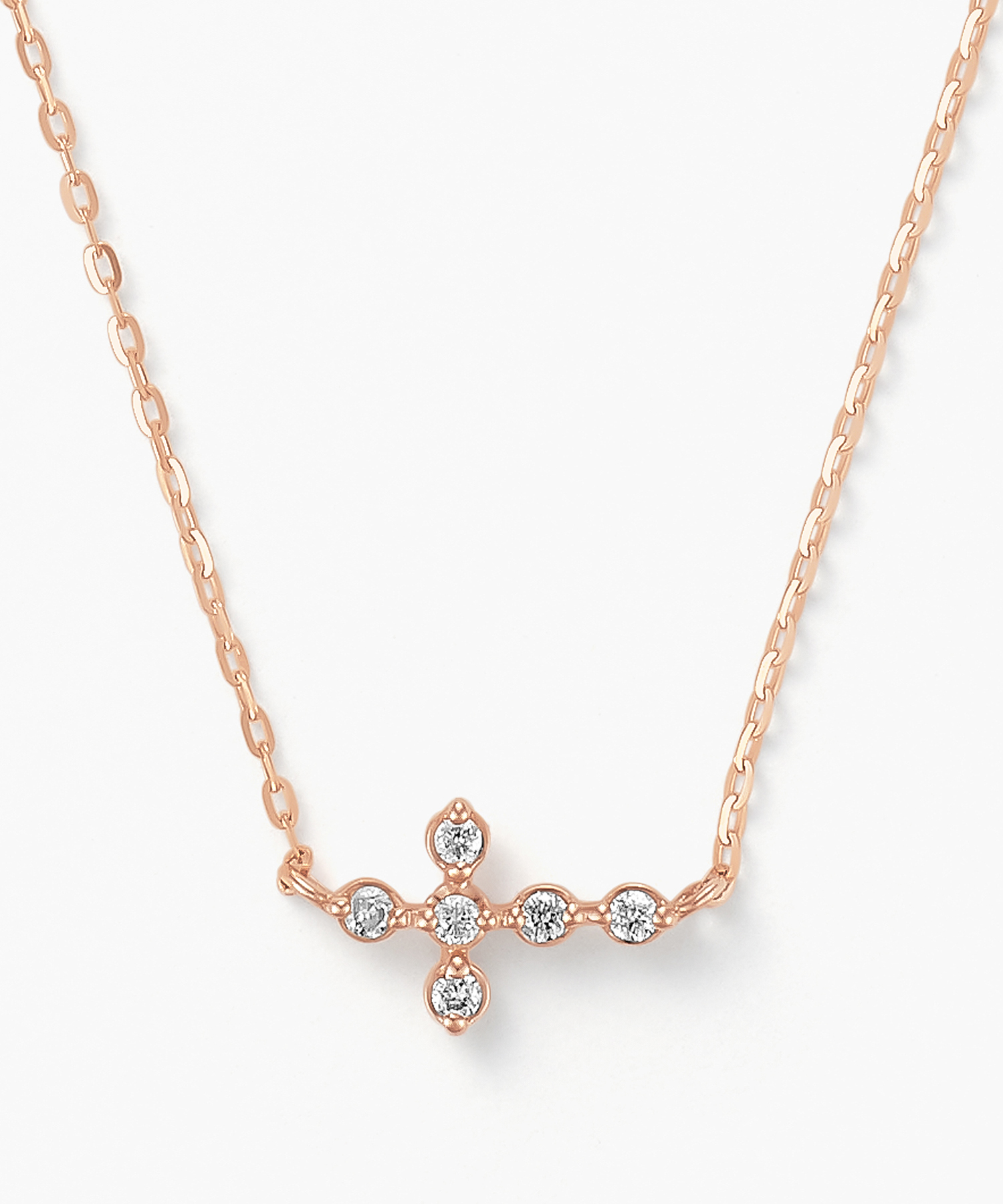 K10PG ダイヤモンド ネックレス