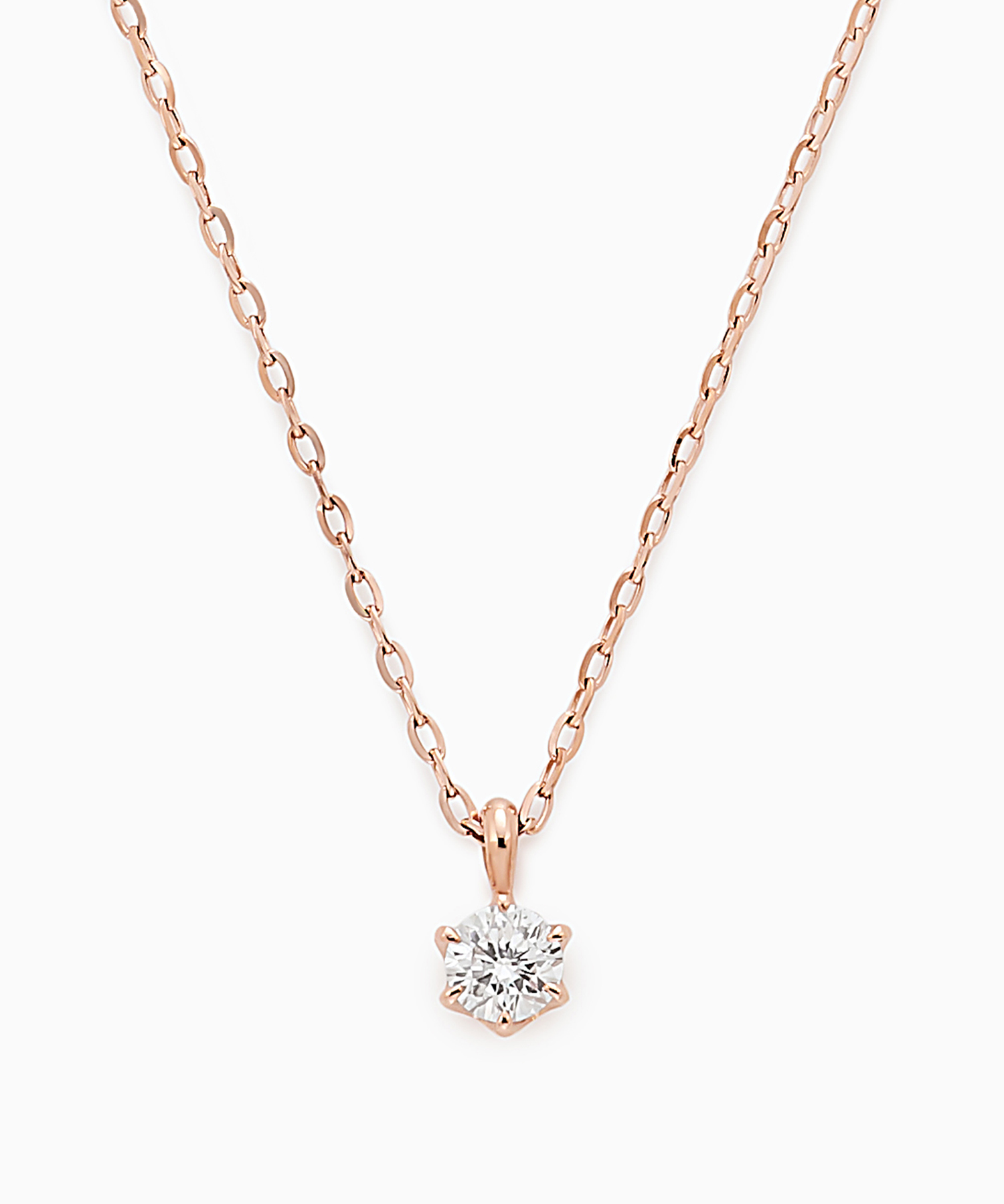 K18PG ダイヤモンド ネックレス