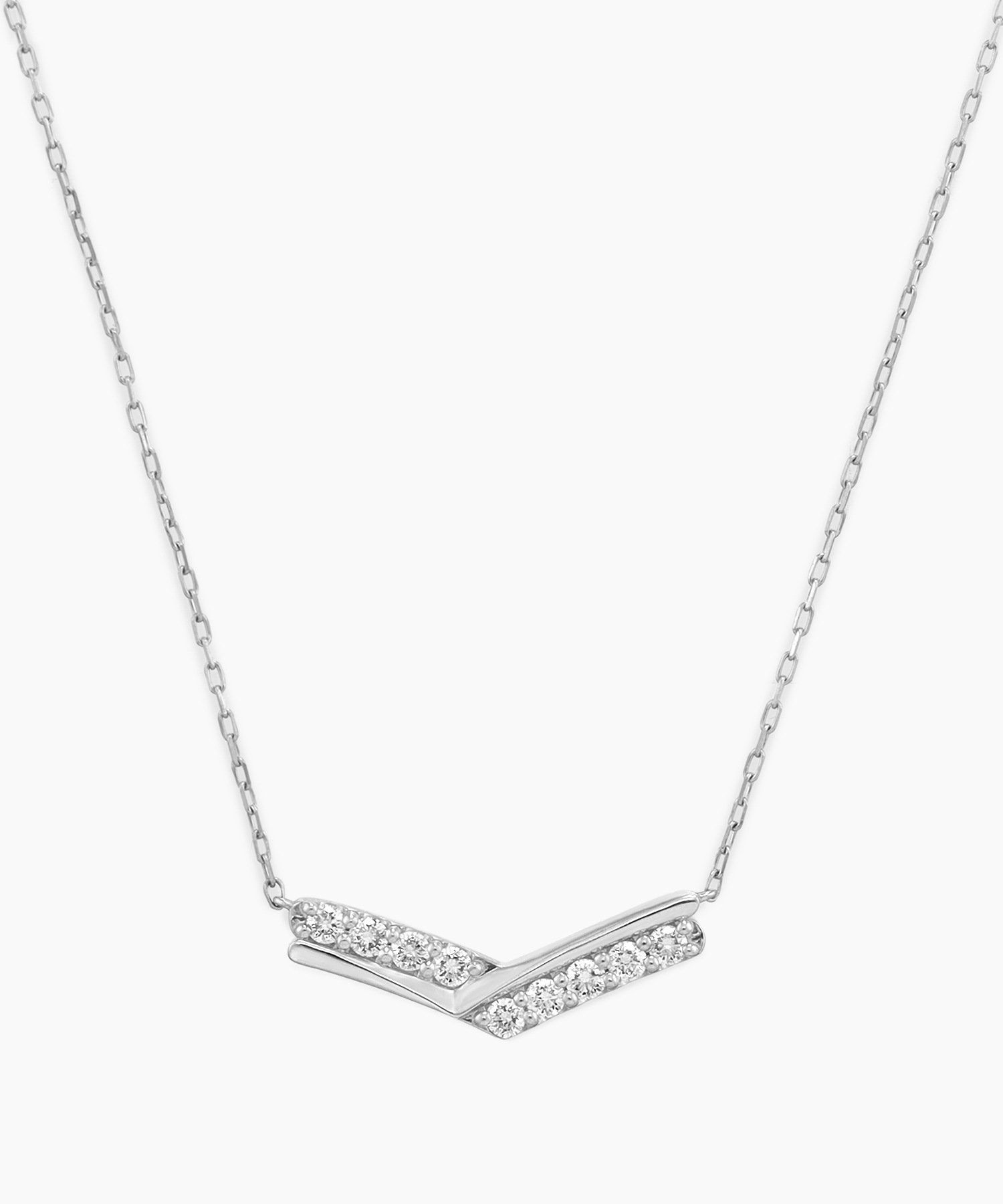 Pt950/850 ダイヤモンド ネックレス