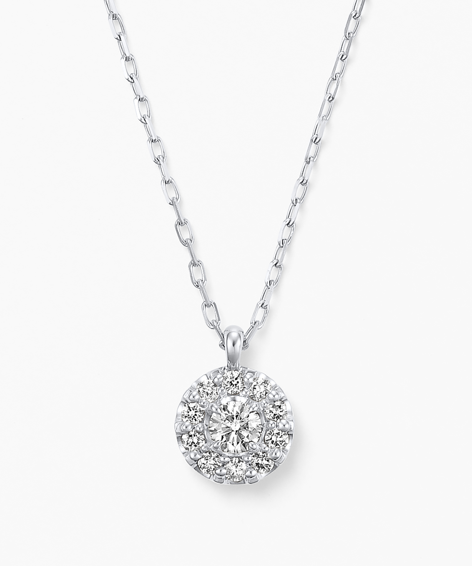 Pt950/Pt850 ダイヤモンド ネックレス