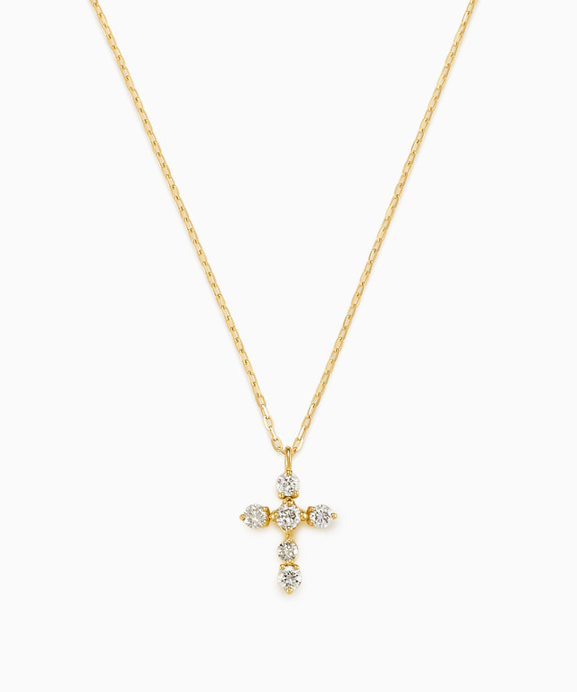 K18YG ダイヤモンド ネックレス