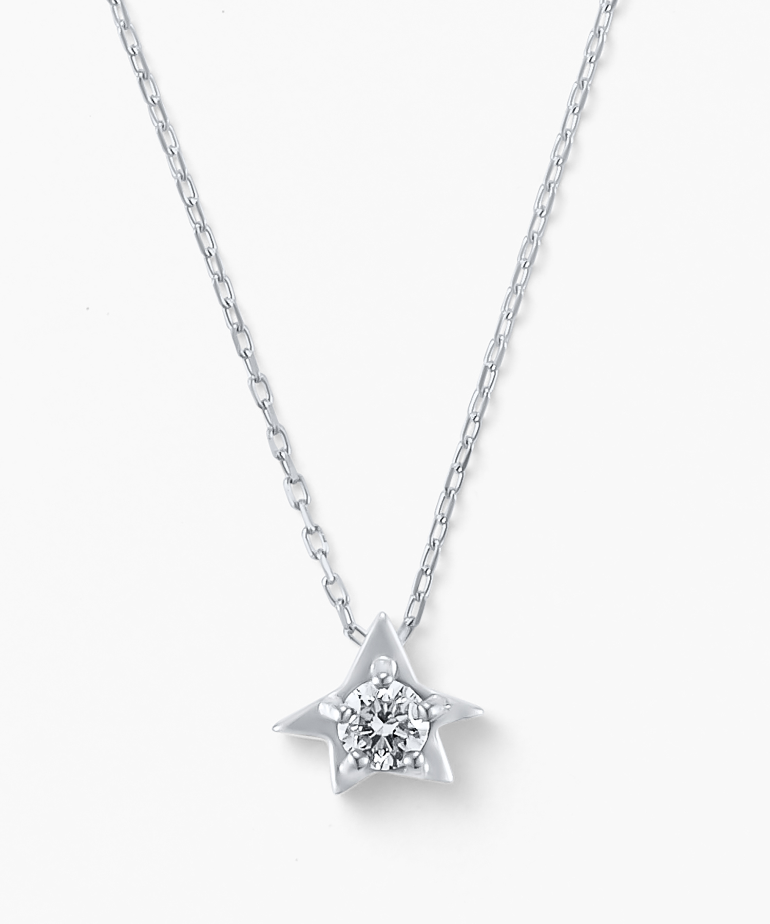 「星の王子さま」コレクション Pt950/850 ダイヤモンド ネックレス