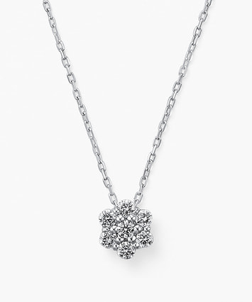 Pt900/850ダイヤモンド ネックレス|festaria Online Shop