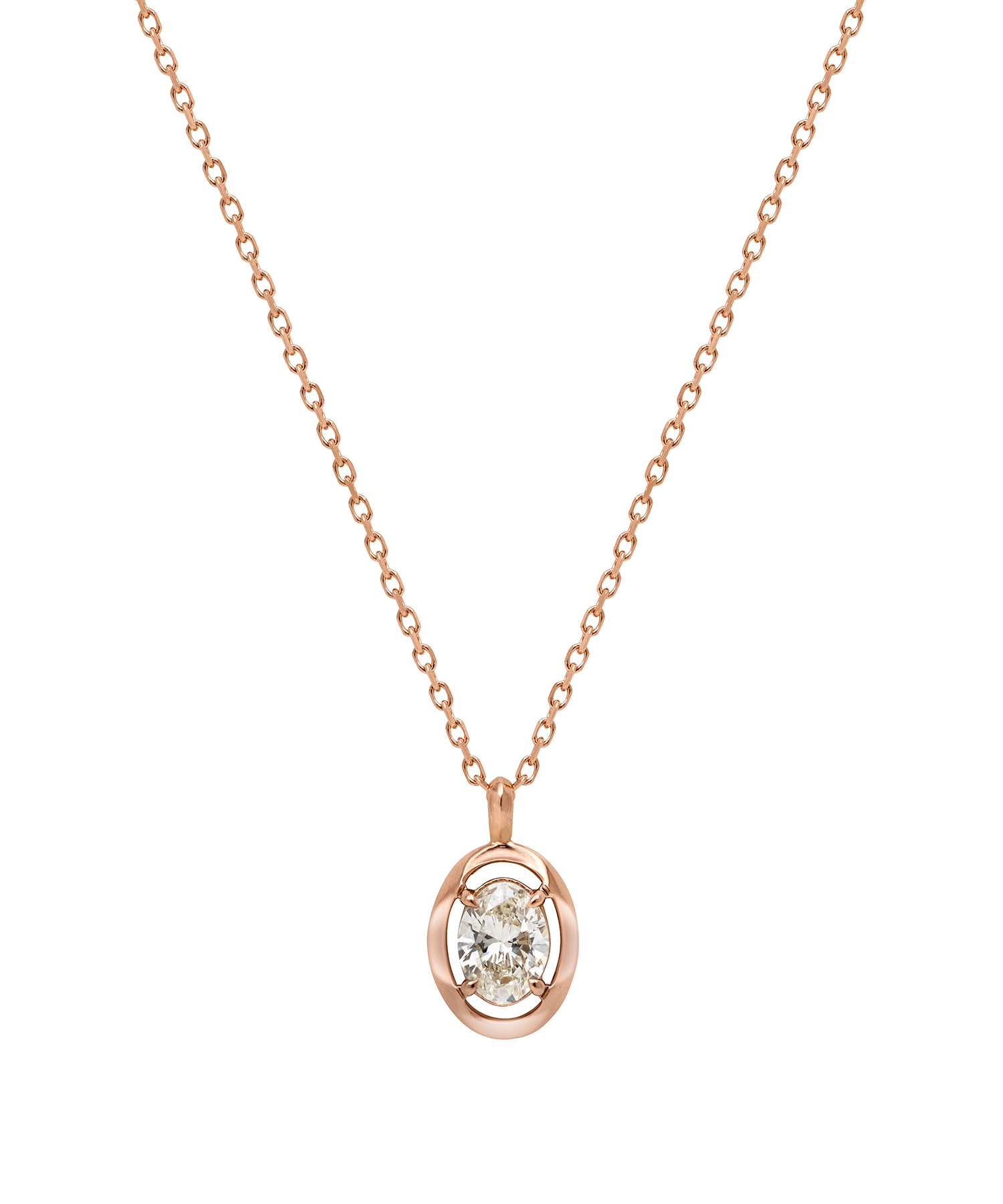 K18PG ダイヤモンド ネックレス