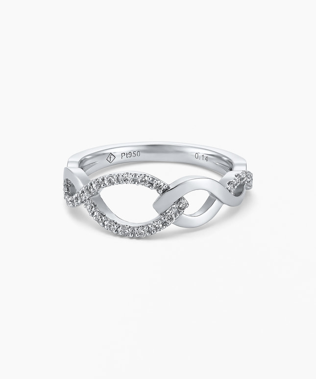 Pt950 ダイヤモンド リング