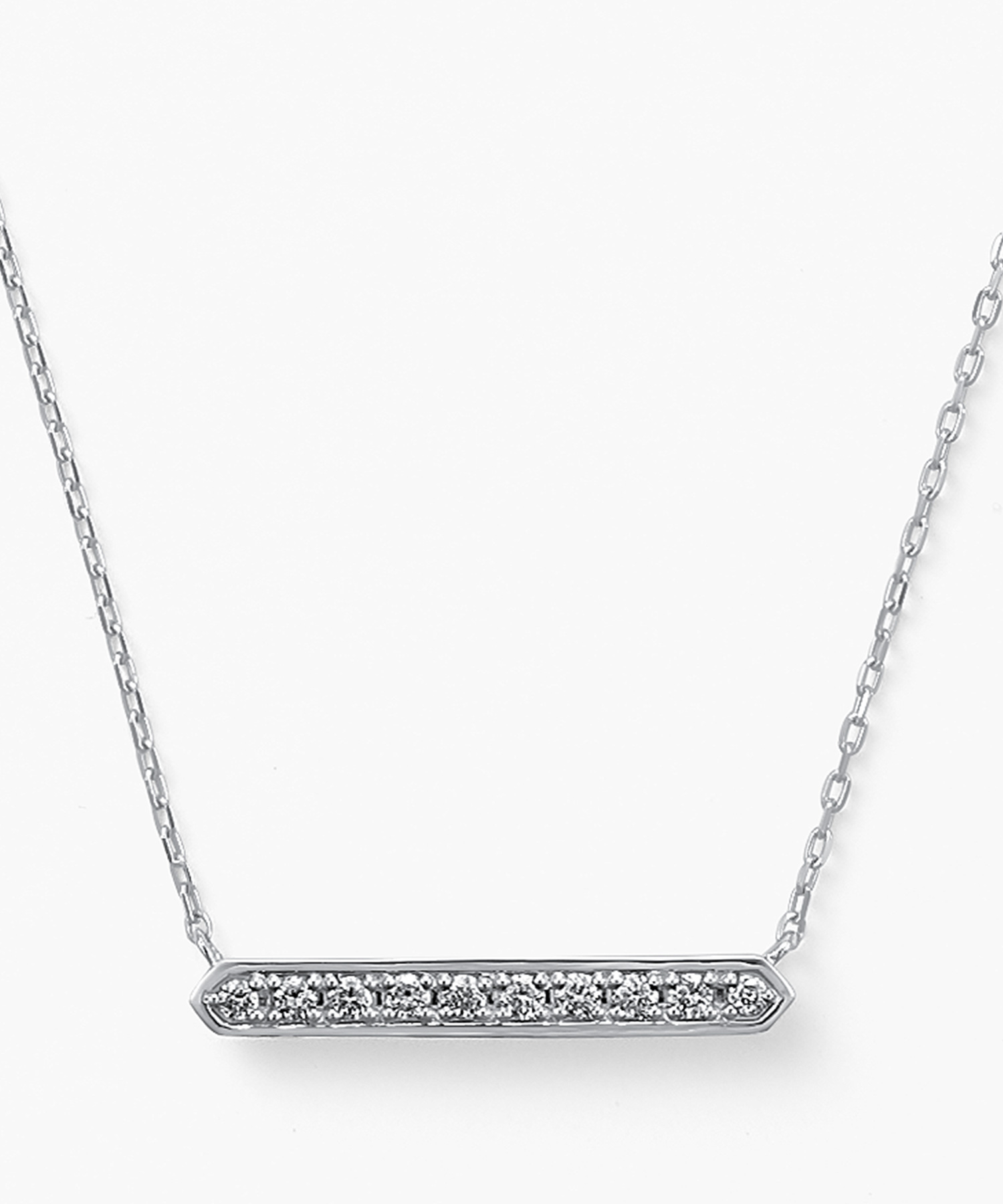 Pt950/850 ダイヤモンド ネックレス