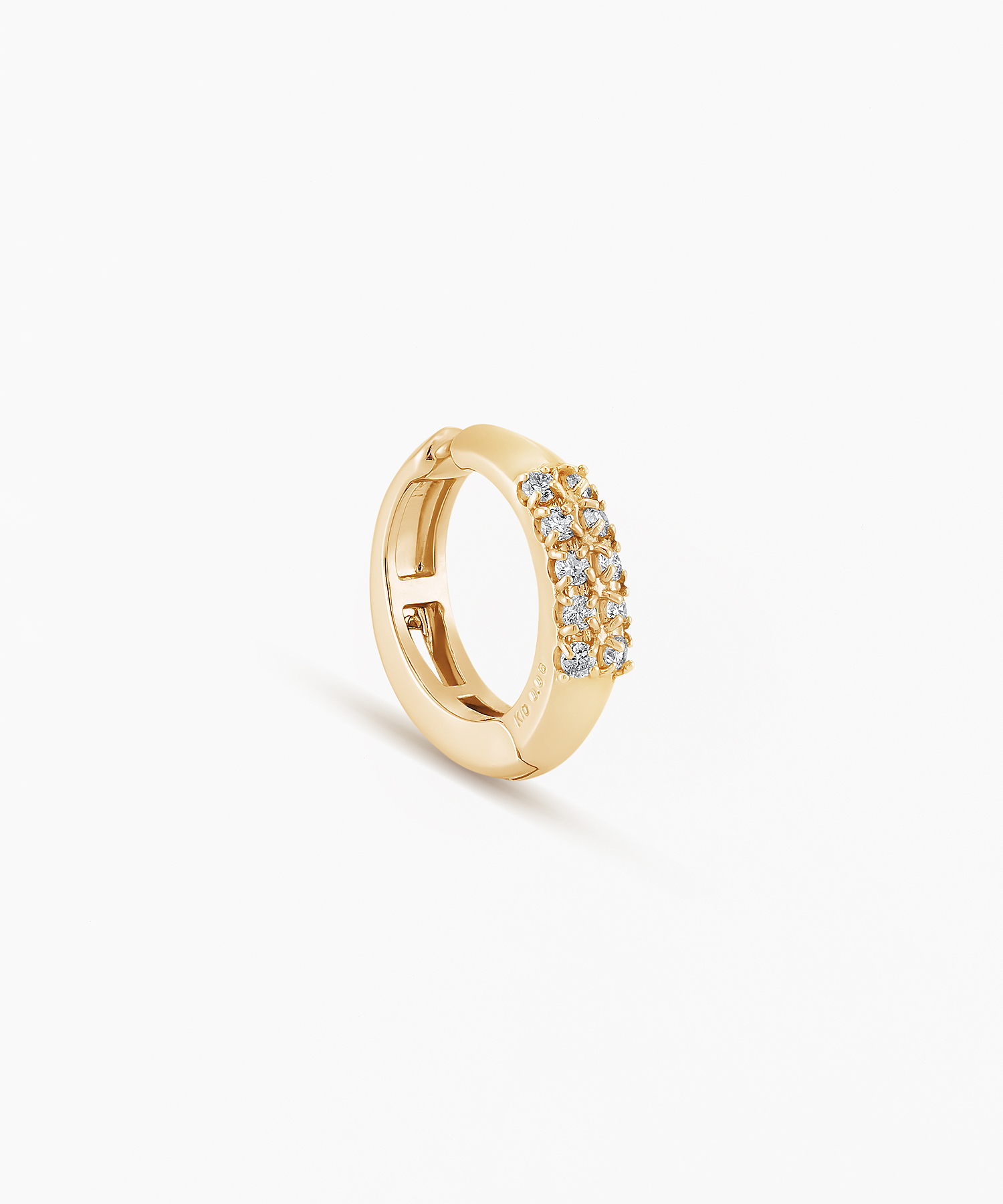 K10YG ダイヤモンド イヤーカフ ※片方売り