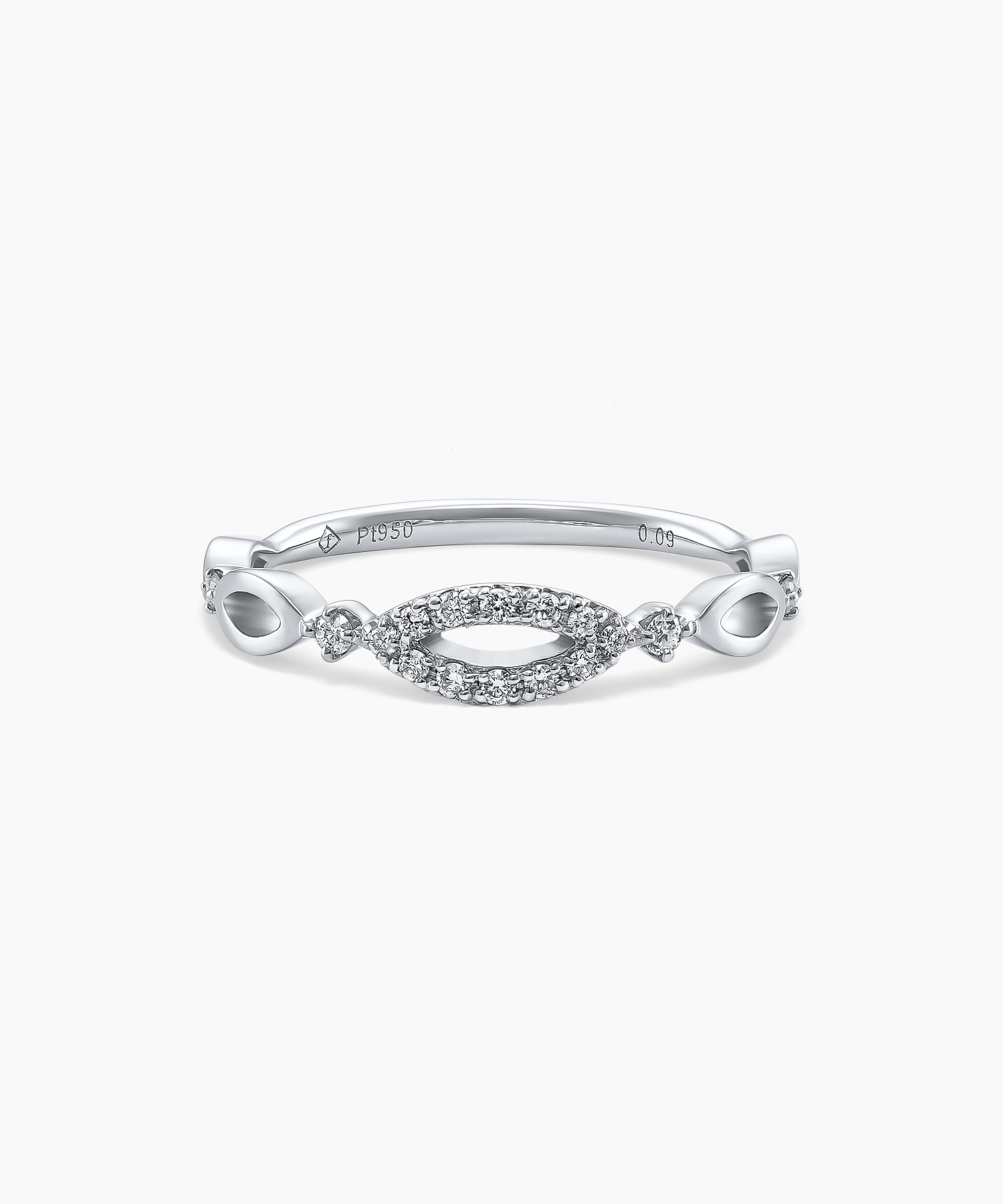 Pt950 ダイヤモンド リング