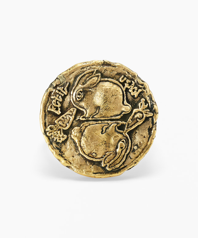 K18YG リング ＜petit usagi SHINSUKE KAWAHARA for festaria＞