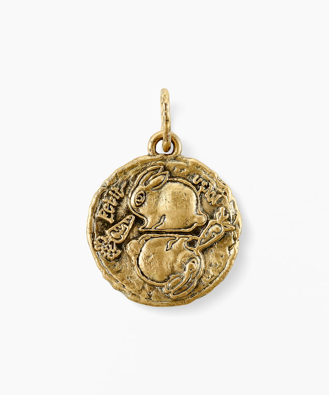 K18YG ペンダントトップ ＜petit usagi SHINSUKE KAWAHARA for festaria＞