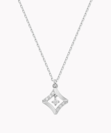 K10WGダイヤモンド　ネックレス K10WG ダイヤモンド ネックレス|festaria Online Shop(フェスタ
