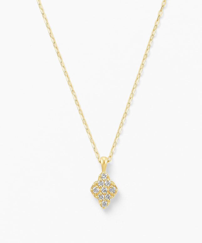 K18YG ダイヤモンド ネックレス