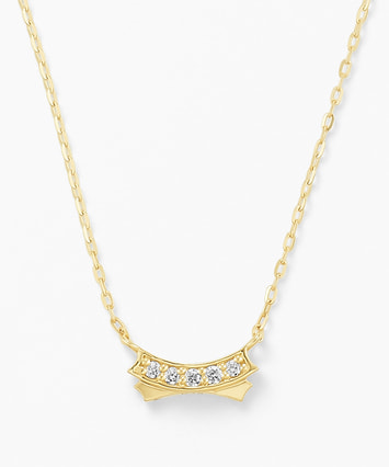 K18YG ダイヤモンド ネックレス