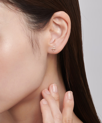 K10YG ダイヤモンド ピアス|festaria Online Shop(フェスタリア