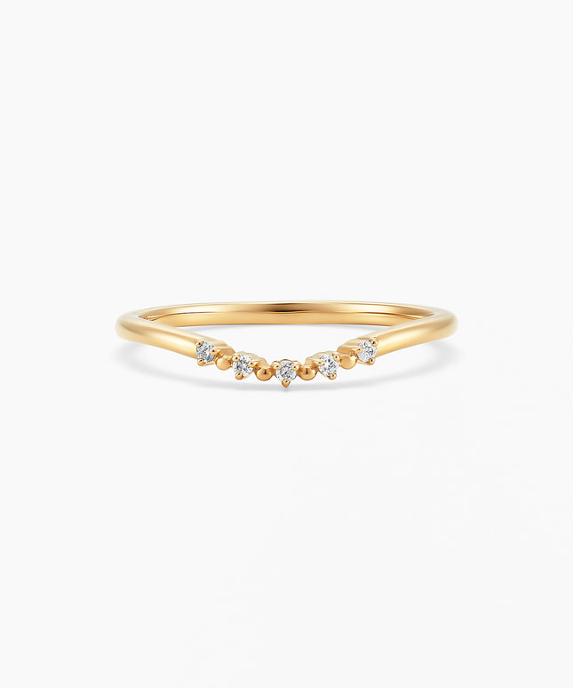 K10YG ダイヤモンド リング