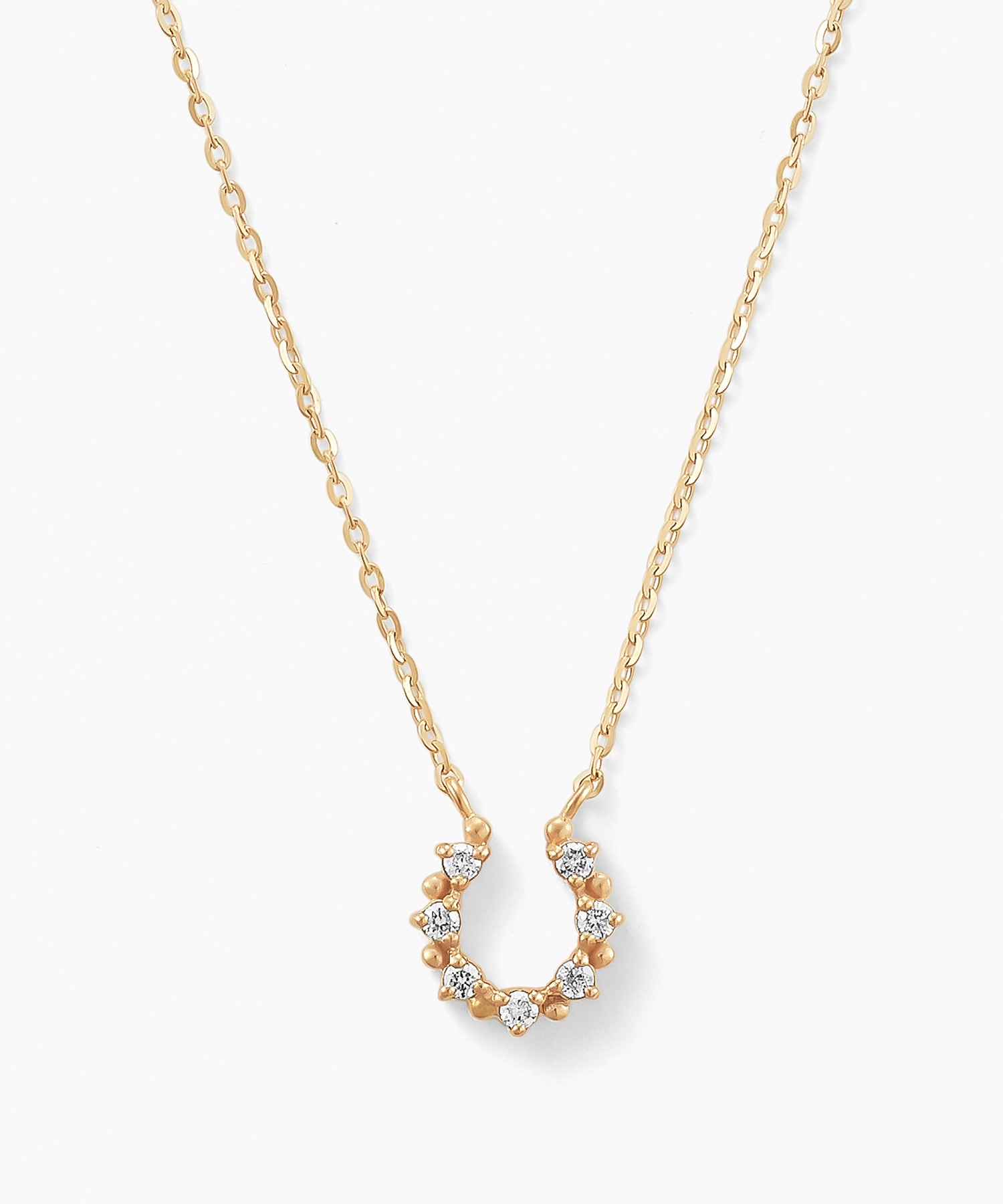 K10 ネックレス【festaria】 K10YG ダイヤモンド ネックレス|festaria Online Shop(フェスタ