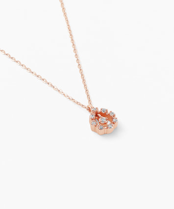K10PG ダイヤモンド ネックレス|festaria Online Shop(フェスタ