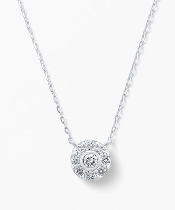 K10WG ダイヤモンド ネックレス|festaria Online Shop(フェスタ