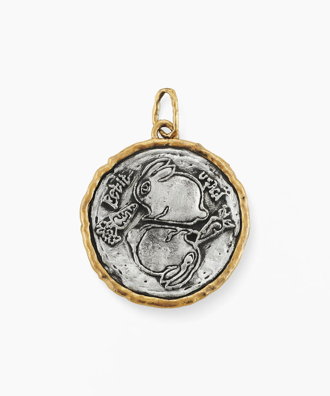 SV925/K18YG ネックレス ＜petit usagi SHINSUKE KAWAHARA for festaria＞