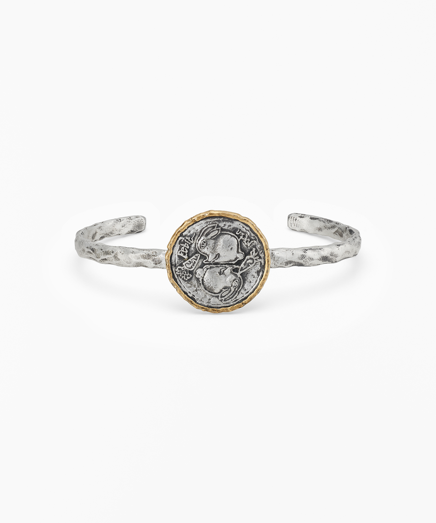 SV925/K18YG バングル(Sサイズ)<petit usagi SHINSUKE KAWAHARA for festaria>