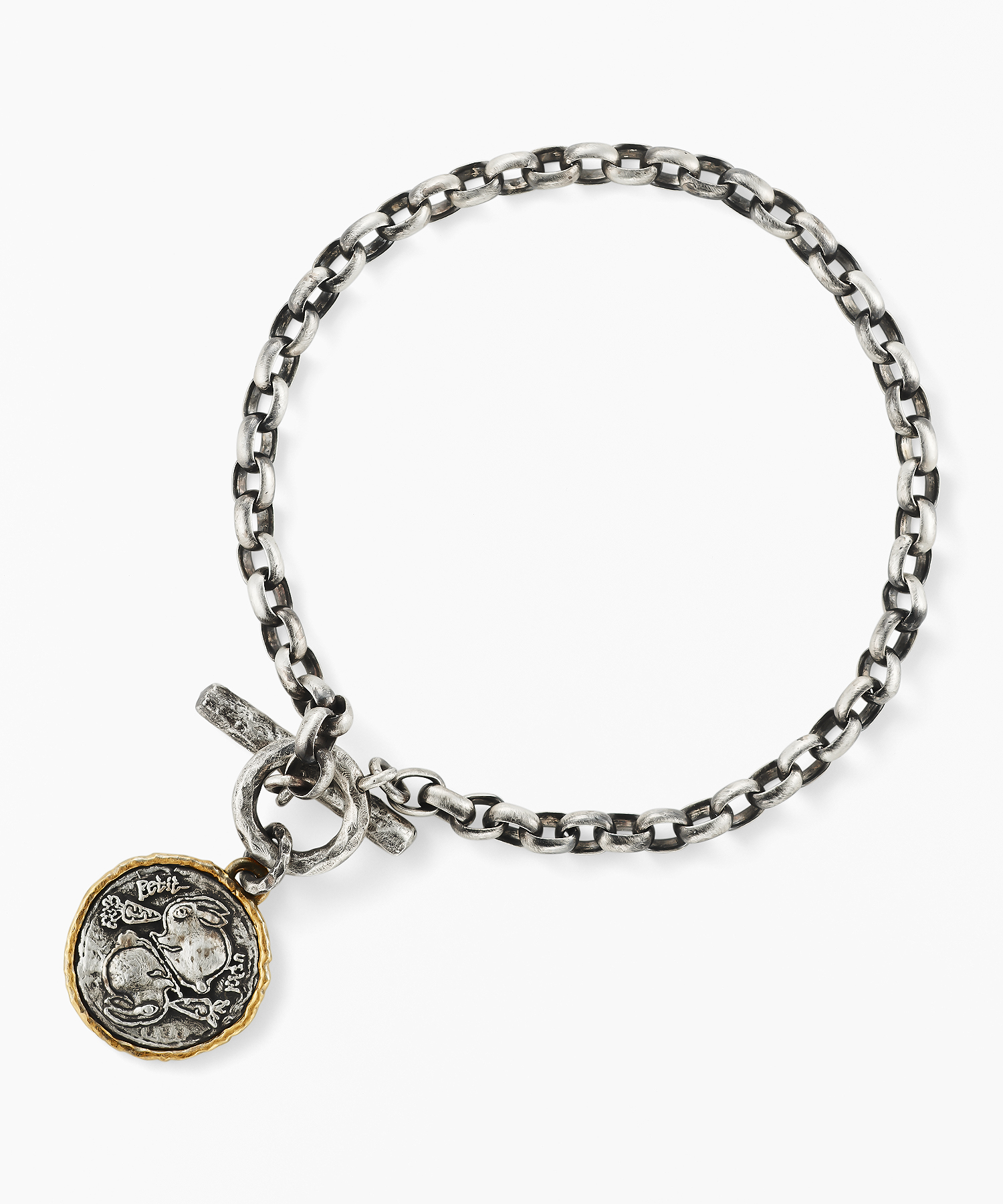 SV925/K18YG ブレスレット（Mサイズ）＜petit usagi SHINSUKE KAWAHARA for festaria＞