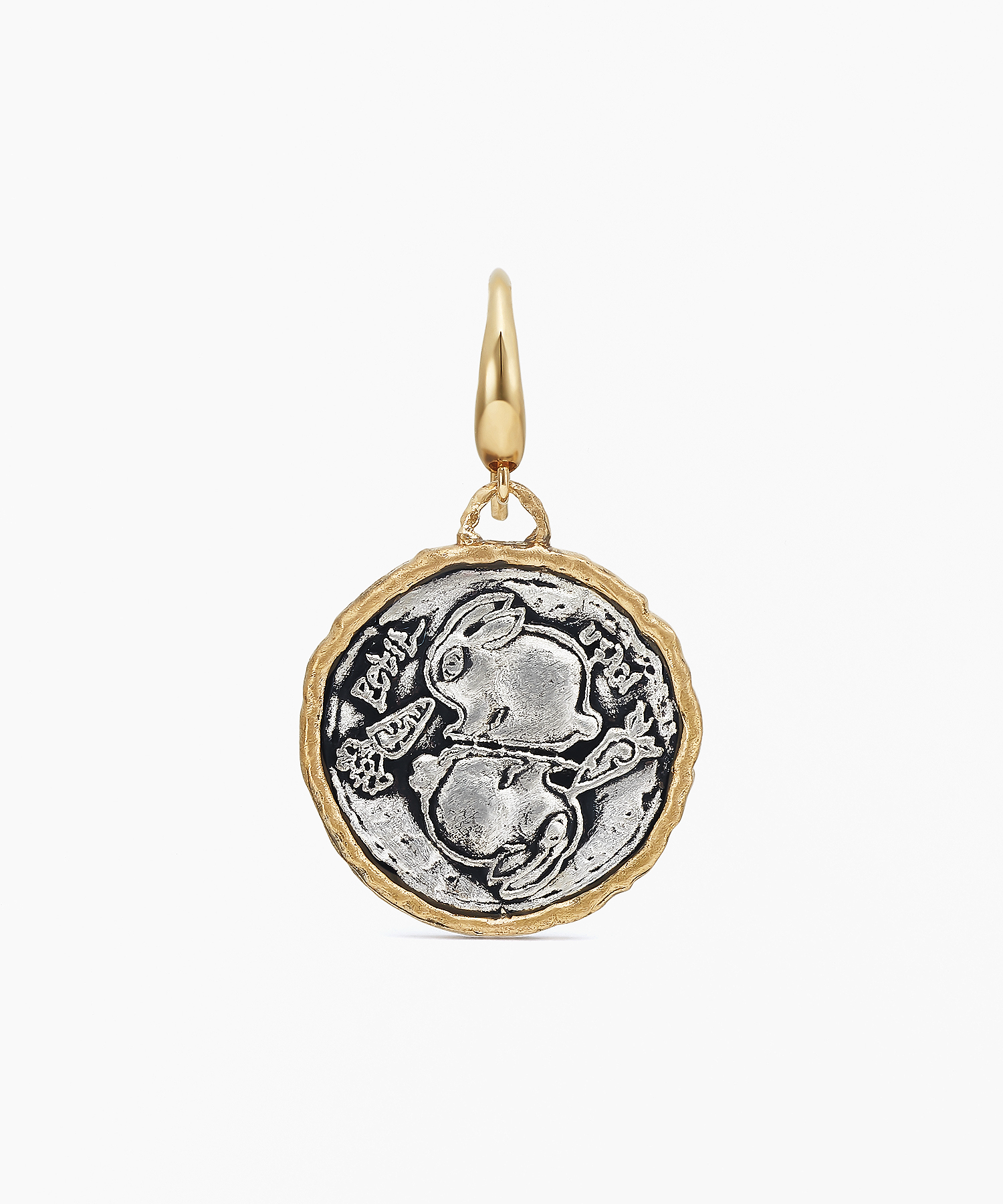 SV925/K18YG ピアス ＜petit usagi SHINSUKE KAWAHARA for festaria＞