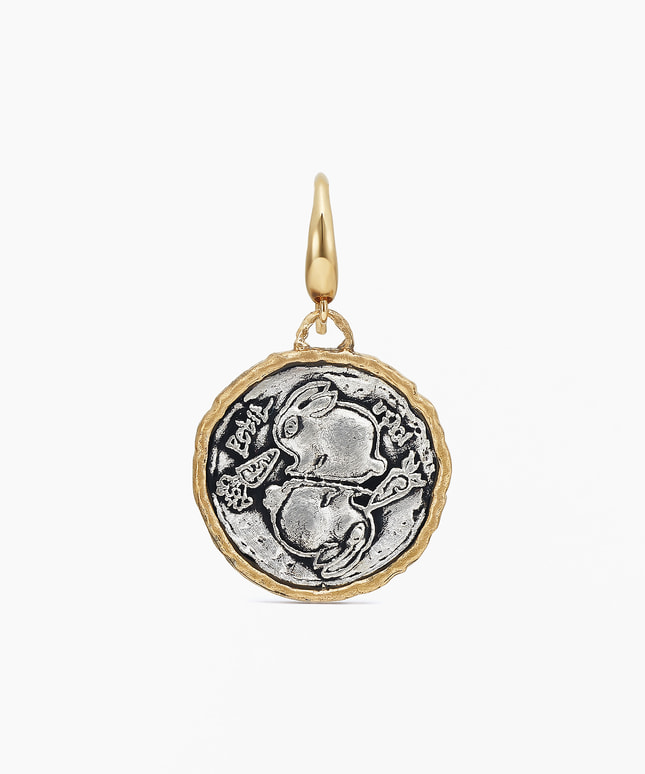 SV925/K18YG ピアス ＜petit usagi SHINSUKE KAWAHARA for festaria＞