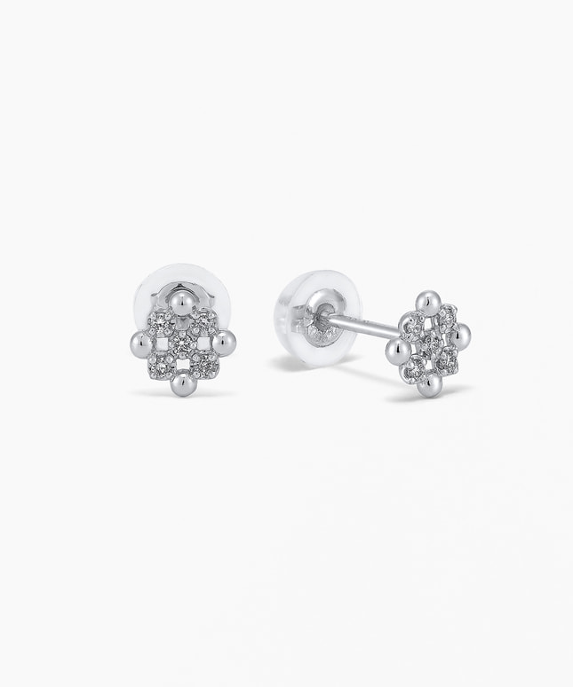 Pt950/900 ダイヤモンド ピアス