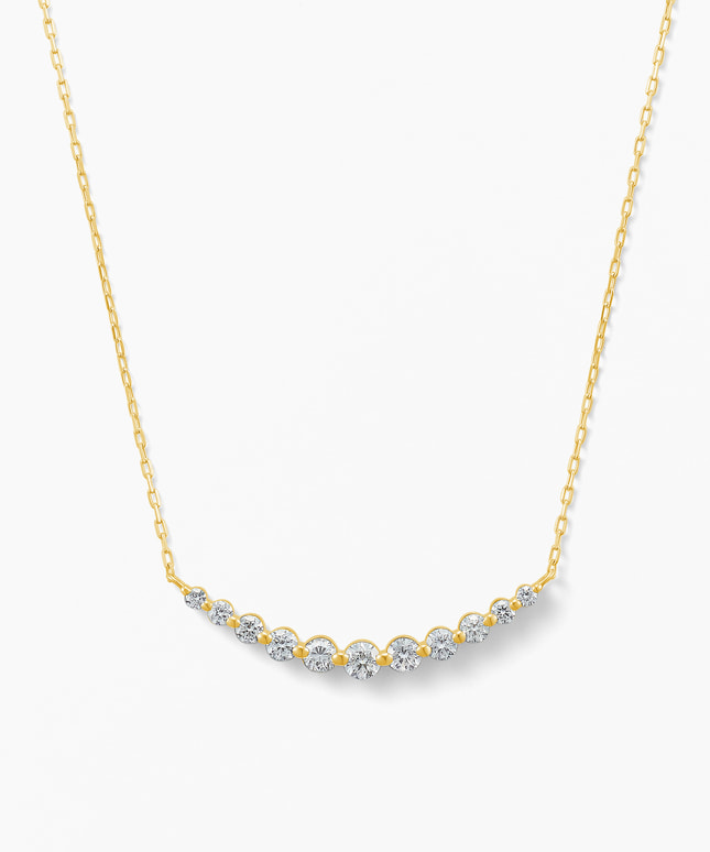 K18YG ダイヤモンド ネックレス