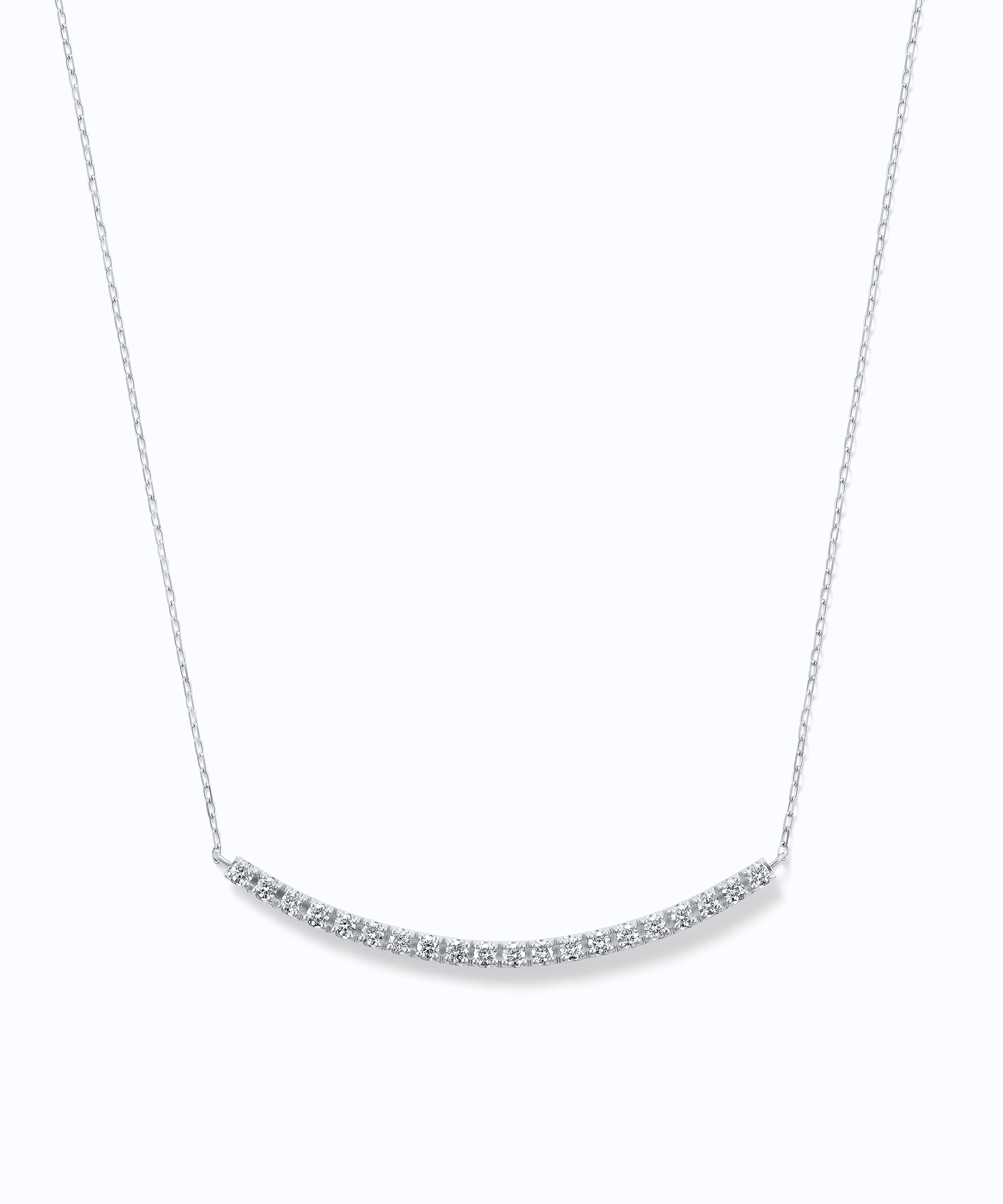 Pt950/850 ダイヤモンド ネックレス