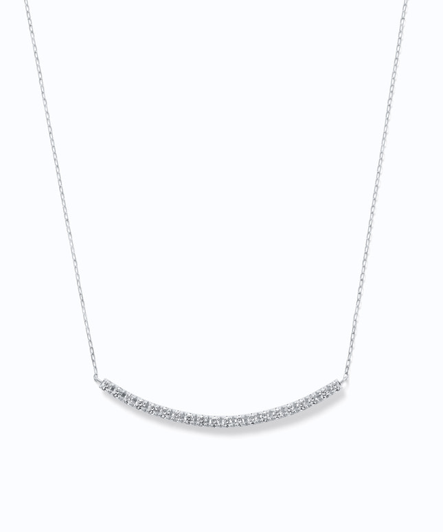 Pt950/850 ダイヤモンド ネックレス