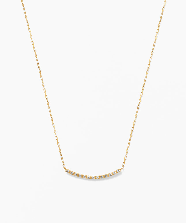 K18YG ダイヤモンド ネックレス