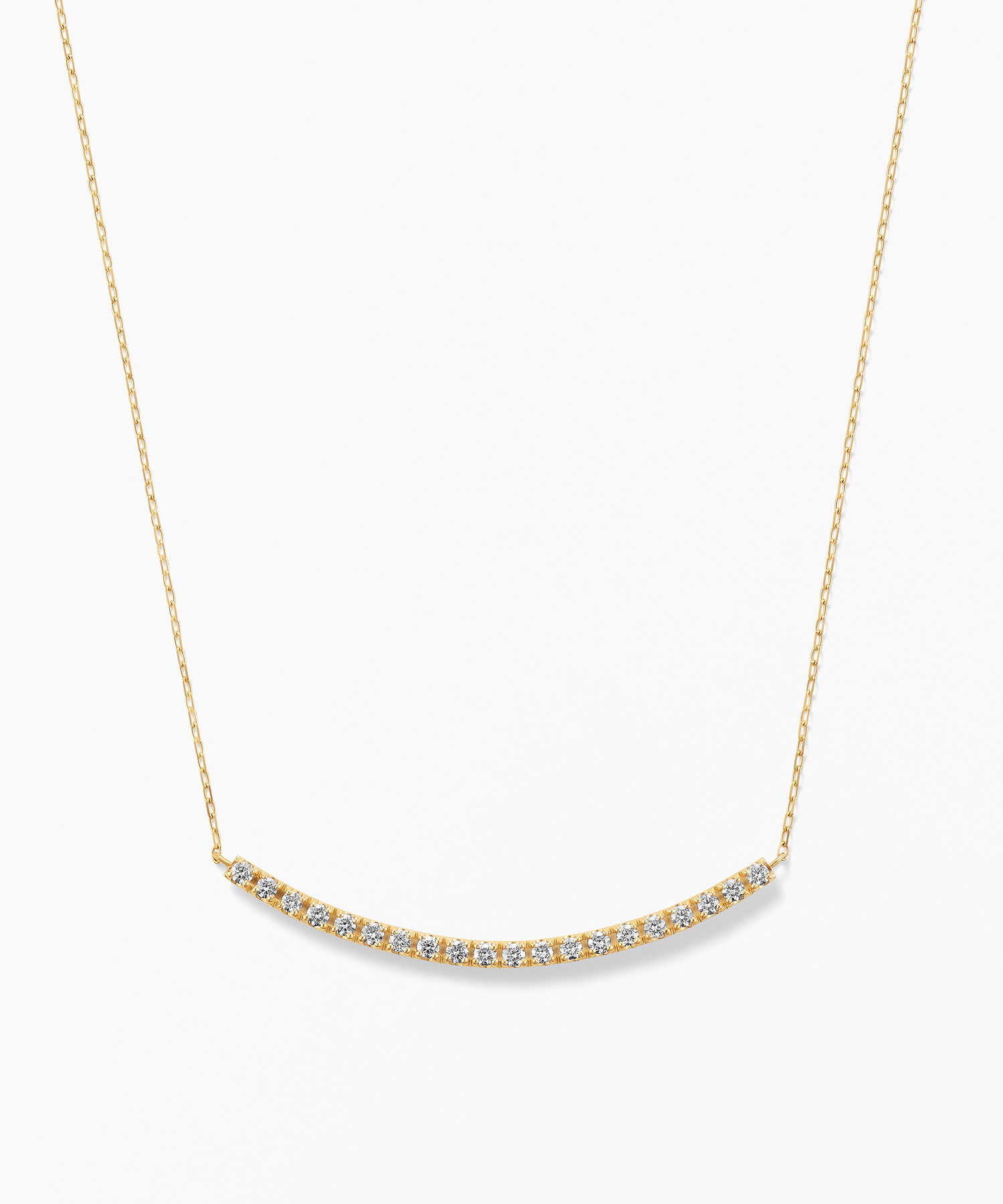 K18YG ダイヤモンド ネックレス