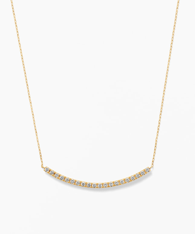 K18YG ダイヤモンド ネックレス