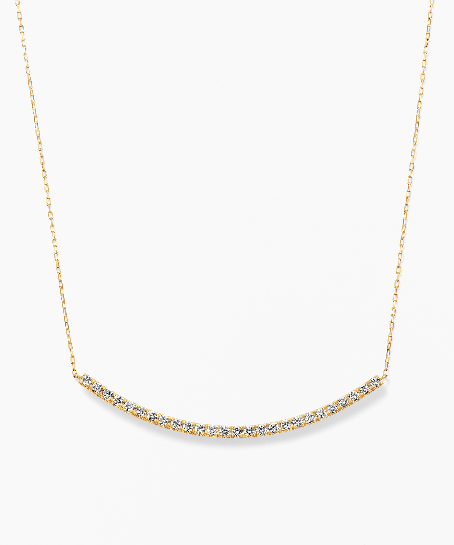 K18YG ダイヤモンド ネックレス