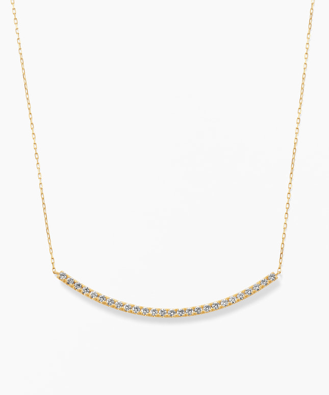 K18YG ダイヤモンド ネックレス