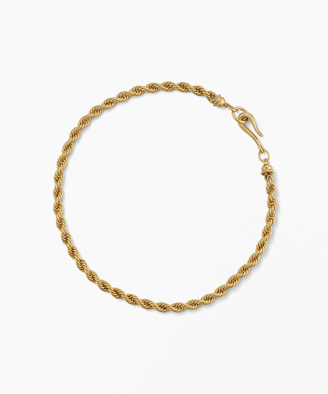 SV925/YGメッキ ブレスレット